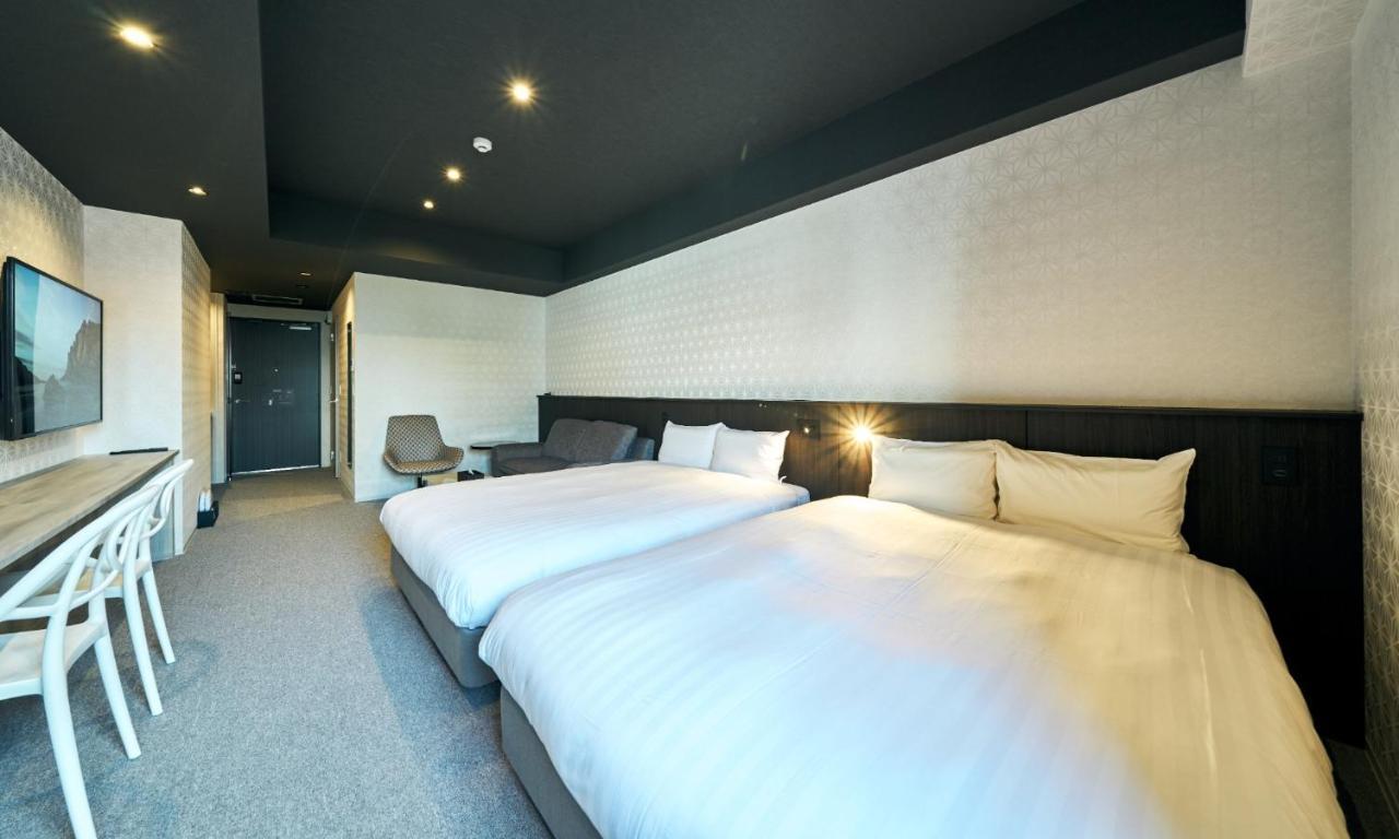 Rakuten Stay Kokura Station Standard Twin Room With Counter Table Kitakyushu Buitenkant foto